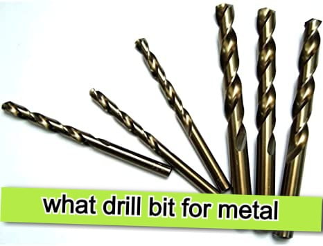 what drill bits for metal