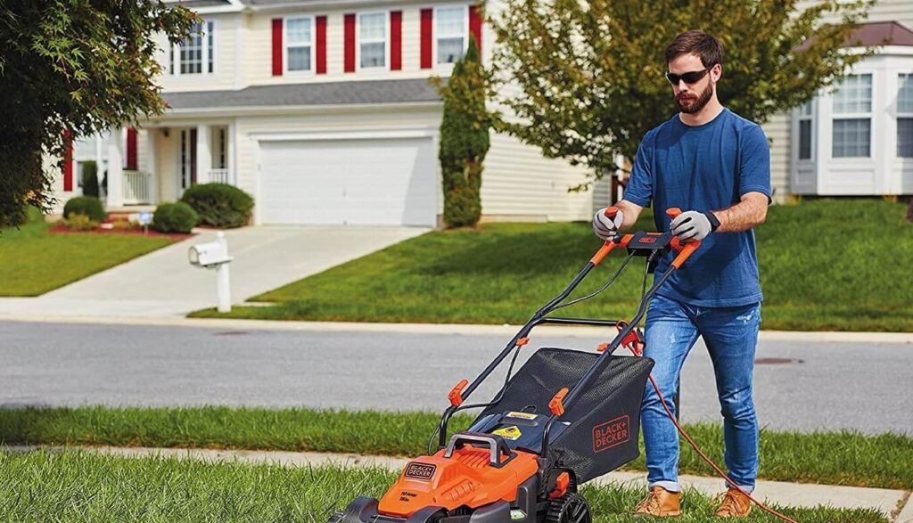  electric lawn mower corded