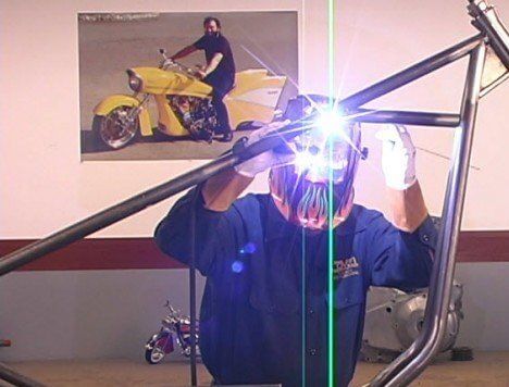 Welder For Motorcycle Frames